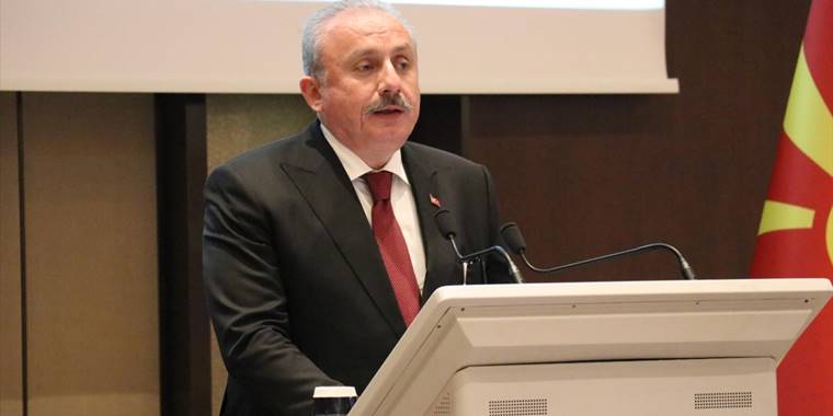 TBMM Başkanı Şentop: Bizi ezelden ebede kadar bir millet halinde koruyan, birbirimize bağlayan Türkçedir