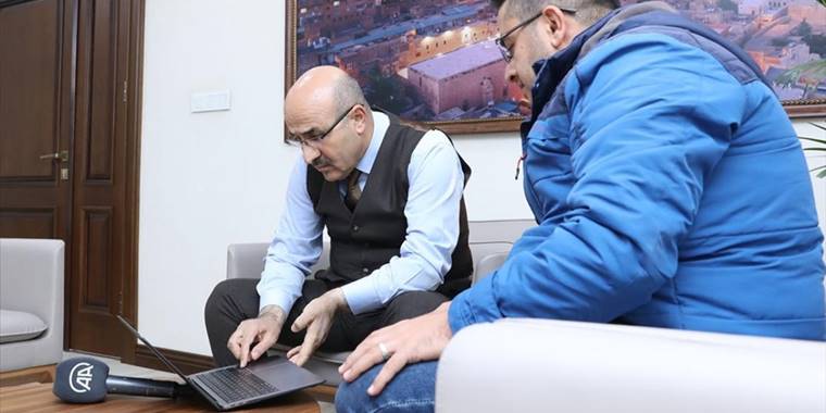 Mardin Valisi Demirtaş "Yılın Fotoğrafları" oylamasında tercihi "Ekmek teknesi" oldu