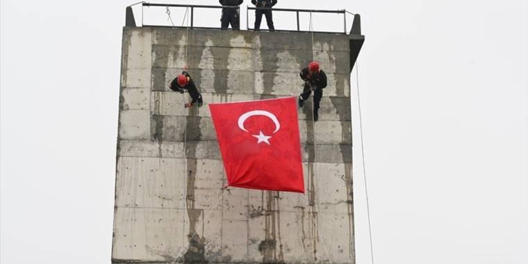 Kayseri ve Gaziantep OSB itfaiyelerinden ortak tatbikat