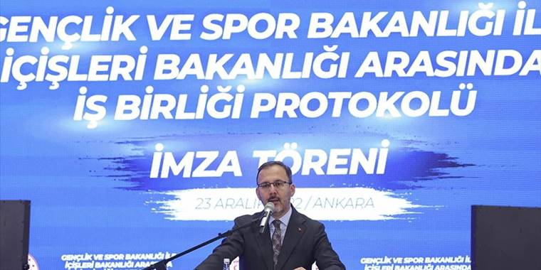 Gençlik ve Spor Bakanı Kasapoğlu: Bağımlılıkla mücadelede Türkiye'nin bütün gençlerine, çocuklarına kapılarımız açıktır