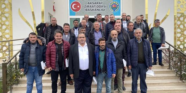 Aksaray Ziraat Odası Başkanı Koçak, üyelerle bir araya geldi