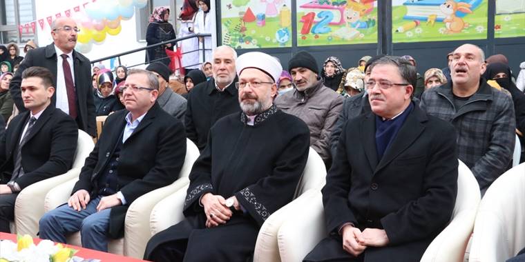 Diyanet İşleri Başkanı Erbaş, Yozgat'ta 12 eserin toplu açılış töreninde konuştu: