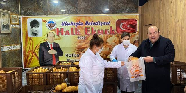 Niğde'nin Ulukışla ilçesinde "Halk Ekmek" fırını hizmete girdi