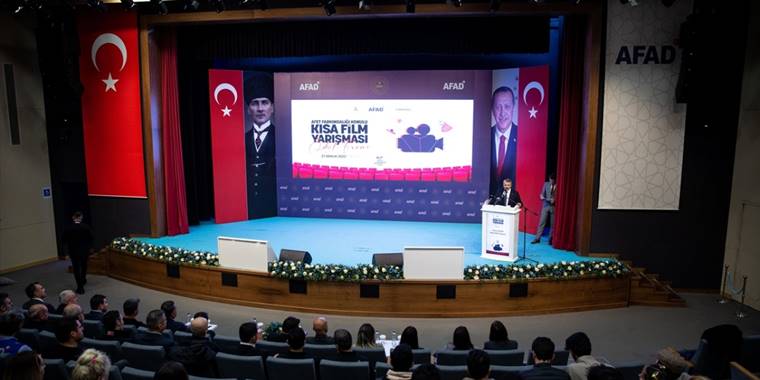 AFAD'ın "afet farkındalığı" konulu kısa film yarışmasının ödülleri sahiplerini buldu