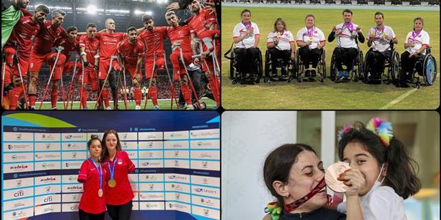Bedensel engelli sporcular başarılı bir yılı geride bıraktı