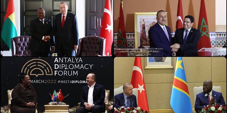 Türkiye, Afrika kıtasıyla 2022'de de yoğun bir diplomasi yürüttü