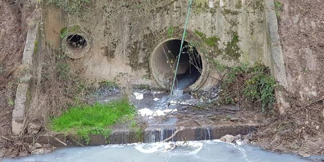 Kocaeli'de Kiraz Deresi'ni kirleten firma hakkında faaliyetten men kararı