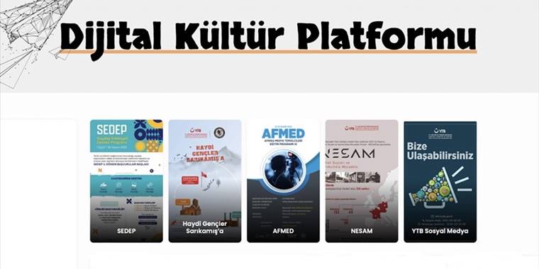 YTB, yenilenen sitesini ve Dijital Kültür Platformu'nu yayına açtı