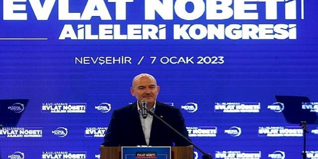 Süleyman Soylu Nevşehir 1. Uluslararası Evlat Nöbeti Aileleri Kongresi'ne Katıldı