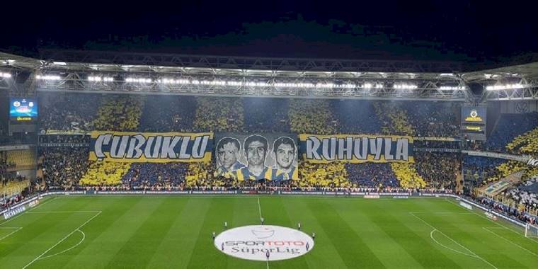 Fenerbahçe Galatasaray derbisi koreografisi