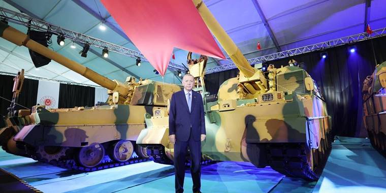 Cumhurbaşkanı Erdoğan: Fırtına obüslerinin sayısı 140'a çıkacak