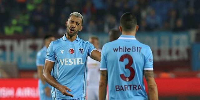 Trabzonspor'da o isim sarı kart görerek cezalı duruma düştü!