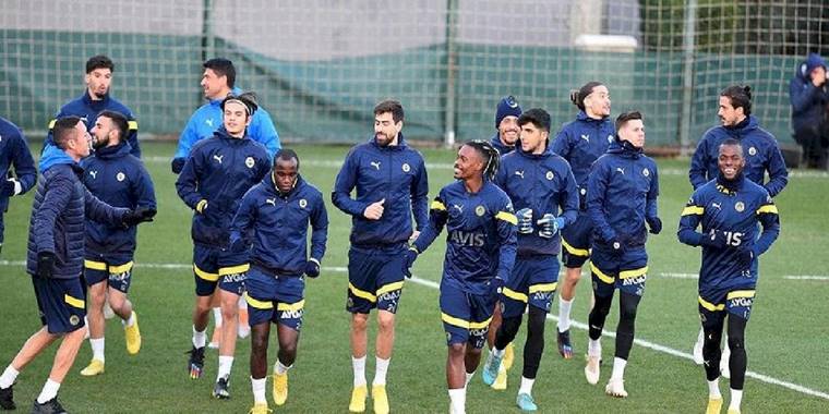 Fenerbahçe, Gaziantep FK maçının hazırlıklarını sürdürdü