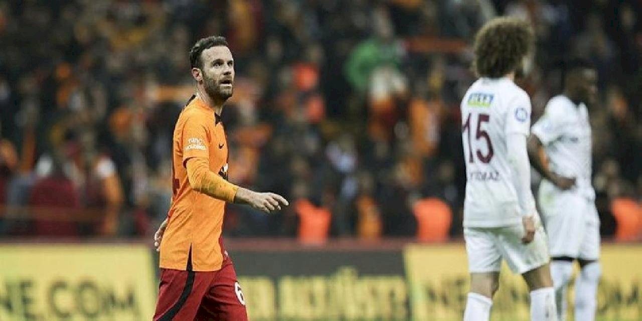 Galatasaraylı Juan Mata Hatayspor galibiyetini yorumladı: Bu formayı giydiğim için gurur duyuyorum!