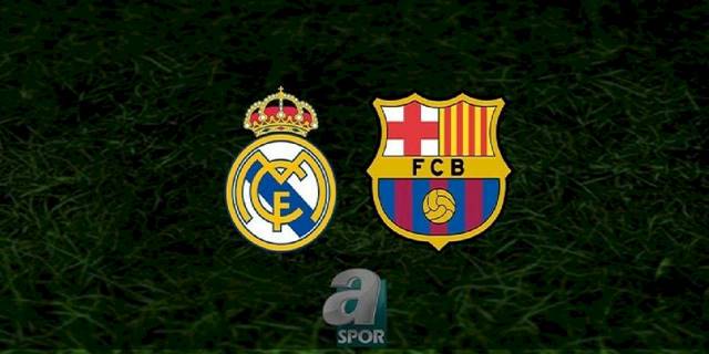 REAL MADRID BARCELONA - CANLI İZLE 