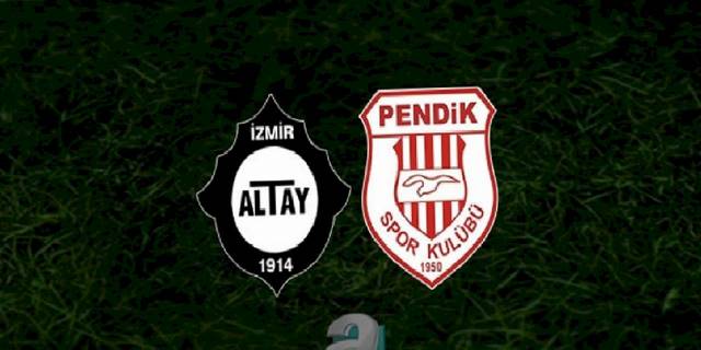 Altay - Pendikspor maçı ne zaman, saat kaçta ve hangi kanalda? | TFF 1. Lig