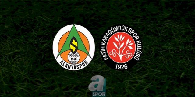 Alanyaspor - Fatih Karagümrük maçı canlı anlatım (Alanyaspor - Fatih Karagümrük maçı canlı izle)
