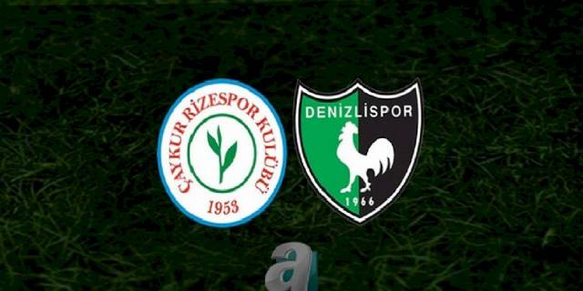 Rizespor - Denizlispor maçı ne zaman, saat kaçta ve hangi kanalda? | TFF 1. Lig