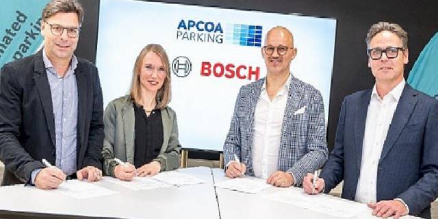 Bosch ve APCOA, Almanya'daki otoparklarda otonom vale park teknolojisi sağlayacak