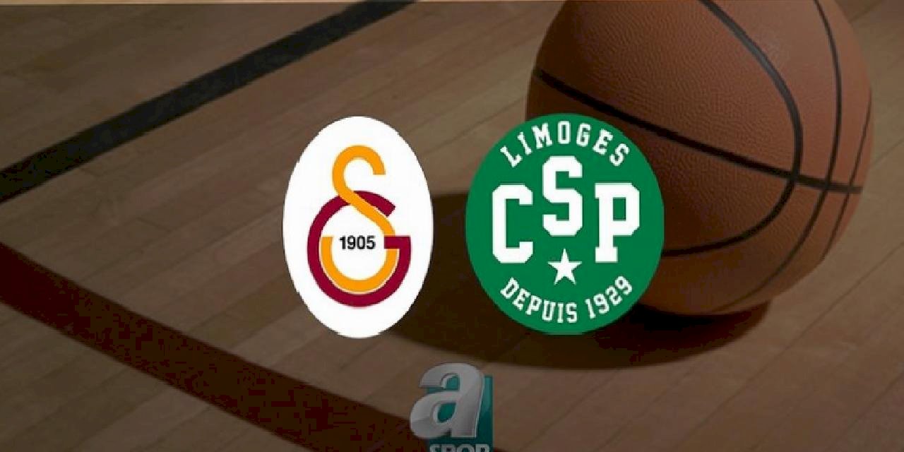 Galatasaray Nef - Limoges Cercle Saint-Pierre basket maçı ne zaman, saat kaçta ve hangi kanalda? | Basketbol Şampiyonlar Ligi