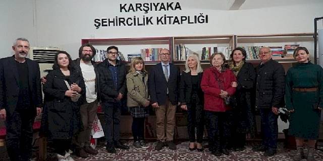 Karşıyaka Şehircilik Kitaplığı'na Anlamlı Açılış