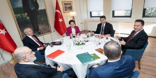 6'lı masanın liderlerinden ortak video