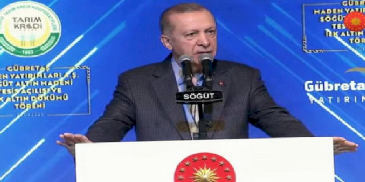 Cumhurbaşkanı Erdoğan Bilecik'te... Altın Madeni Tesisi açılış töreninde konuşuyor (CANLI)