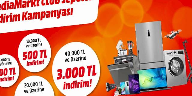 MediaMarkt’tan CLUB Üyelerine Özel 3.000 TL’ye Varan İndirim