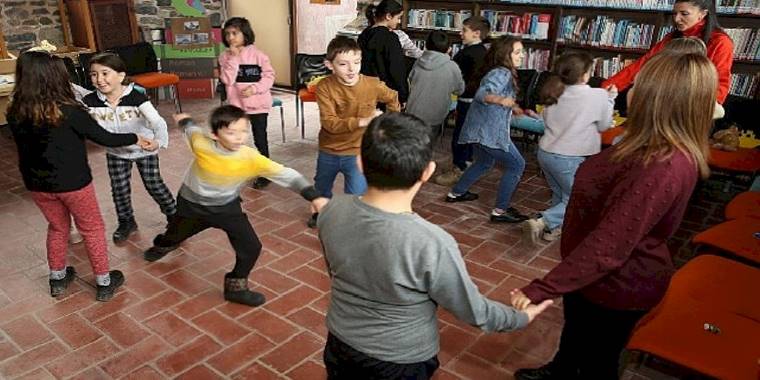 Nilüfer Kütüphaneleri çocukları ağırladı