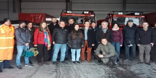 Kocaeli itfaiyesi 'Afetlere Hazırız'la Yunanistan'da