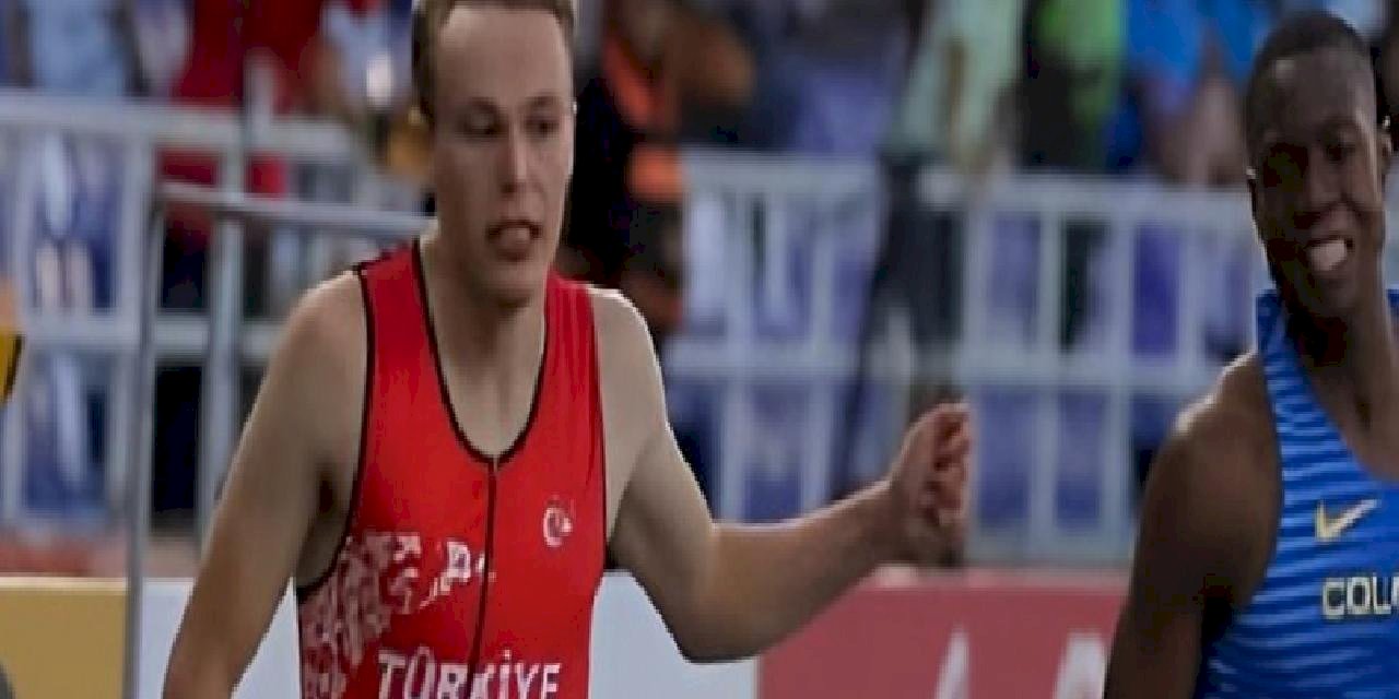 Milli atlet Anthony Smith'ten Türkiye rekoru