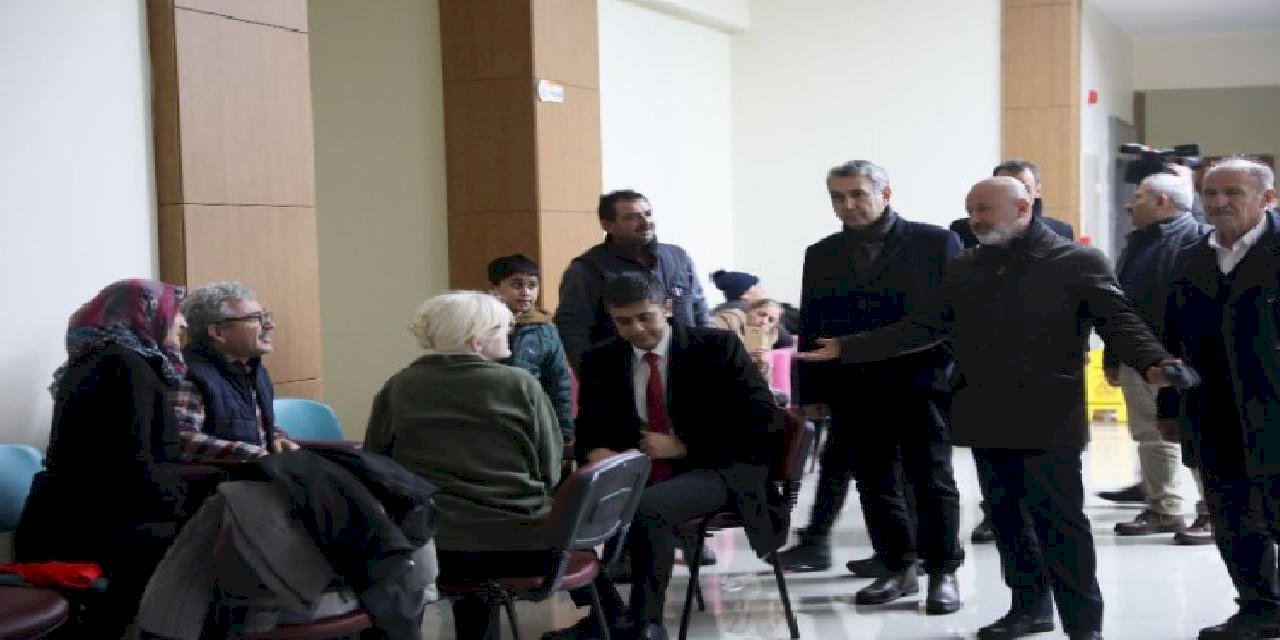 Kayseri Kocasinan protokolü sahaya indi