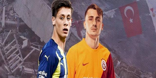 Galatasraylı Kerem Aktürkoğlu ve Fenerbahçeli Arda Güler'den ortak deprem paylaşımı