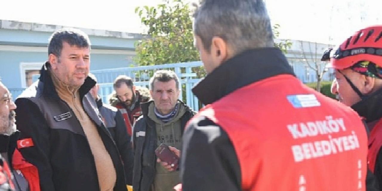 Kadıköy Belediye Başkanı Şerdil Dara Odabaşı Afet Bölgesinde