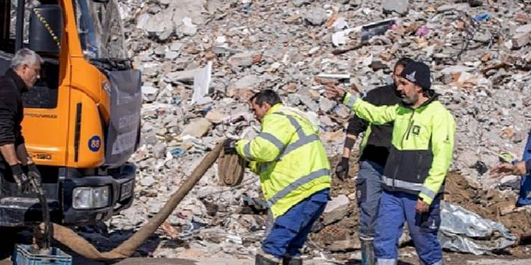 Hasar gören şebekenin üçte ikisi onarıldı