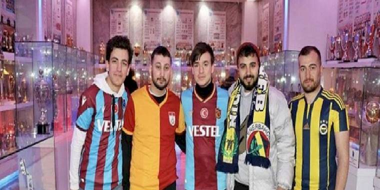 Trabzon'da 4 büyükler tek yürek oldu