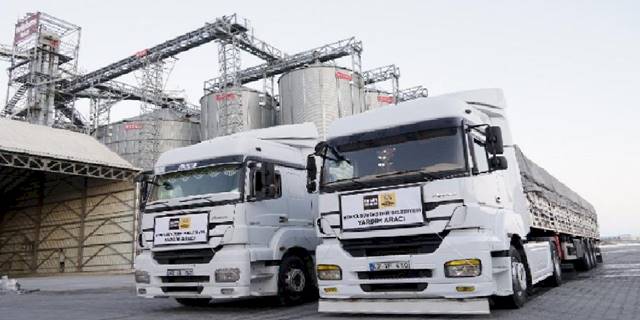 Konya'dan Hatay'a un sevkiyatı