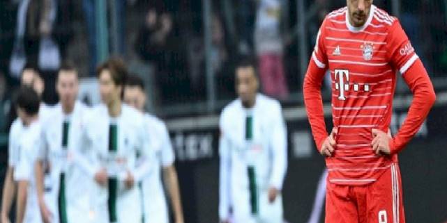 Mönchengladbach 3-2 Bayern Münih (MAÇ SONUCU-ÖZET)