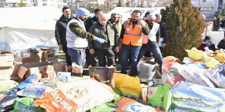 Deprem bölgelerine 45,4 ton mama ulaştırıldı