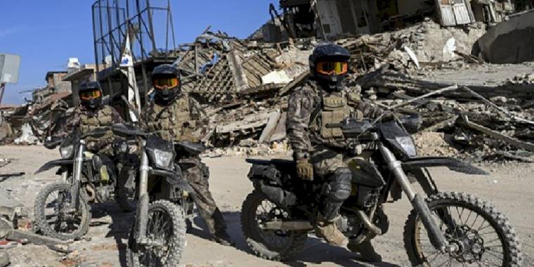 PÖH'ler afet bölgesinde 'kros' devriyede