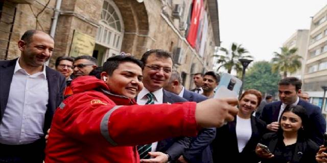 Ekrem İmamoğlu Mersin'de