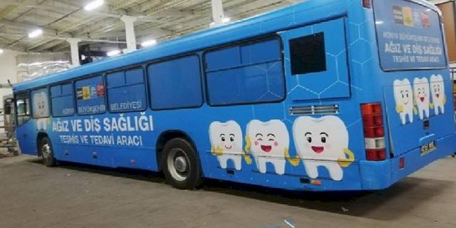 Konya Büyükşehir'den depremzedelere 'diş'li yardım