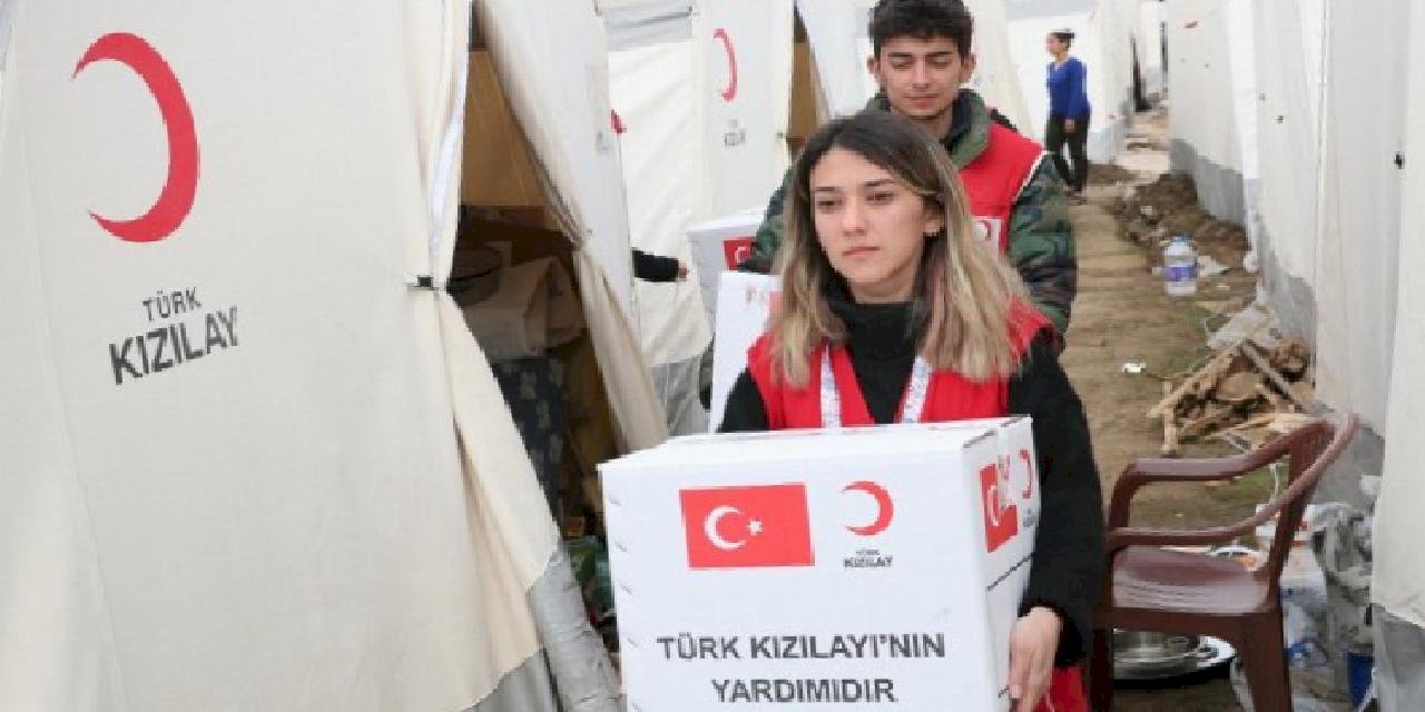 Kızılay hijyen malzemeleri dağıtımlarına ağırlık veriyor