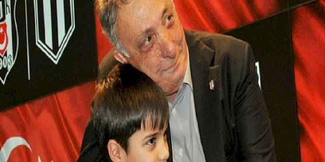 Beşiktaş Başkanı Ahmet Nur Çebi Antalyaspor maçı öncesi depremzede çocuklarla buluştu