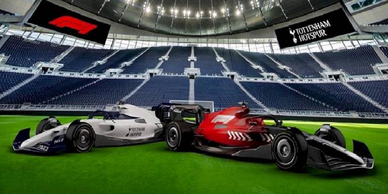 Tottenham ile Formula 1 arasında ortaklık anlaşması!