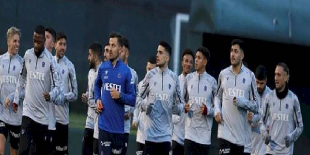 Trabzonspor Ümraniyespor maçı hazırlıklarına devam etti!