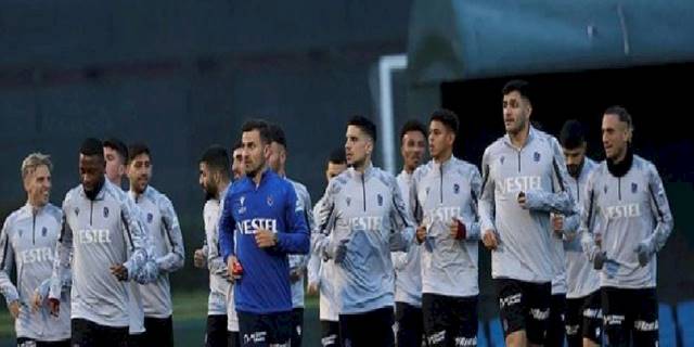 Trabzonspor'da Ümraniyespor maçının hazırlıkları sürüyor