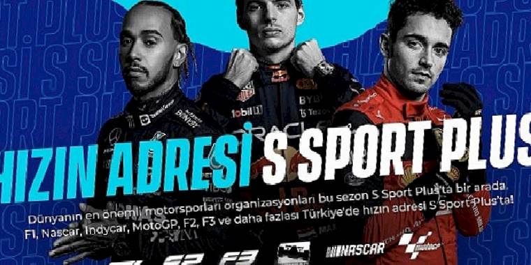 F1, INDYCAR ve Nascar S Sport Plus'ta Başlıyor