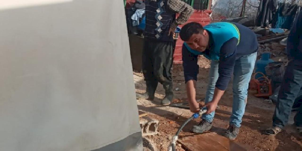 Pazarcık’ta su verilemeyen yerlere MASKİ su ulaştırdı