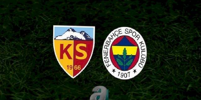 Kayserispor Fenerbahçe - CANLI ŞİFRESİZ İZLE 